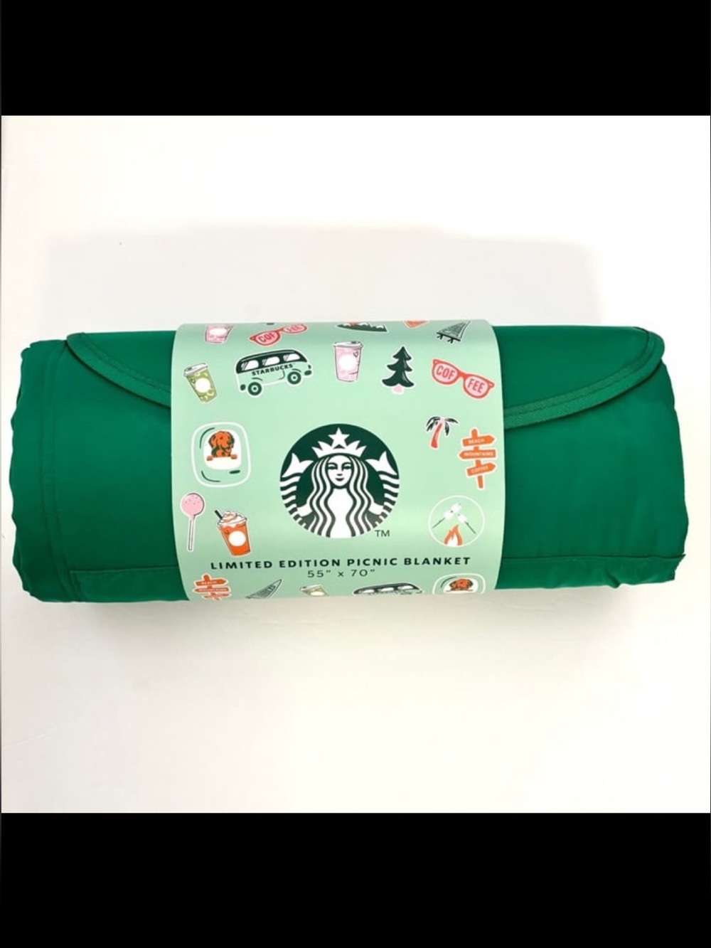 Starbucks 2026 Road trip collection Picnic Blanket 55”x70”